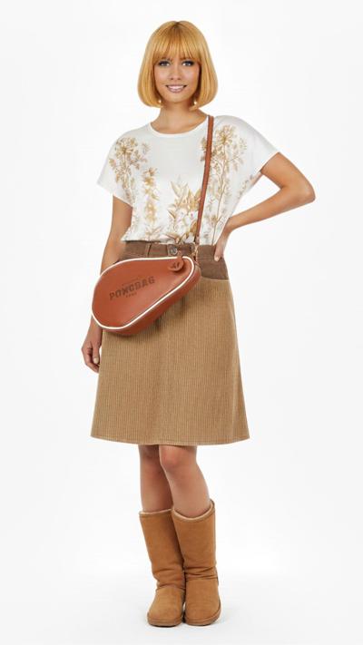 Made in Italy leather handbag for resellers, casual style