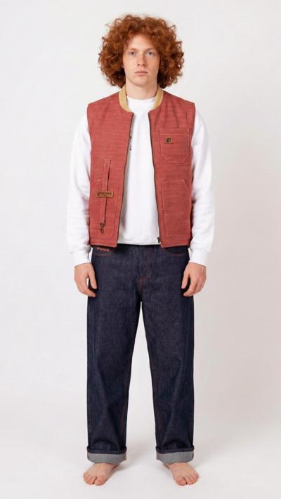 PRESTORIK - Stone Man Red Vest 