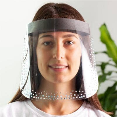 ALBERTO COLONNA - Visière décorée 