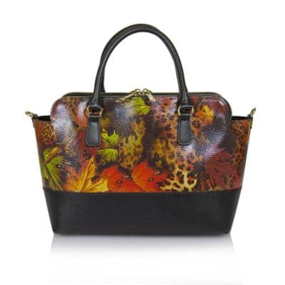 QUEENX BAGS - Bolsa de couro genuíno. Fez 