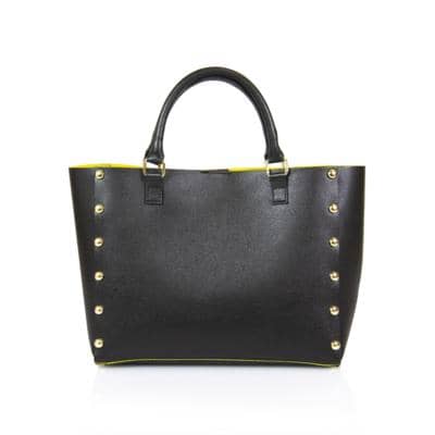 QUEENX BAGS SRL - Small, genuine Saffiano l