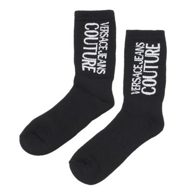 Black Versace Jeans Couture socks wholesale Italian manufacturer
