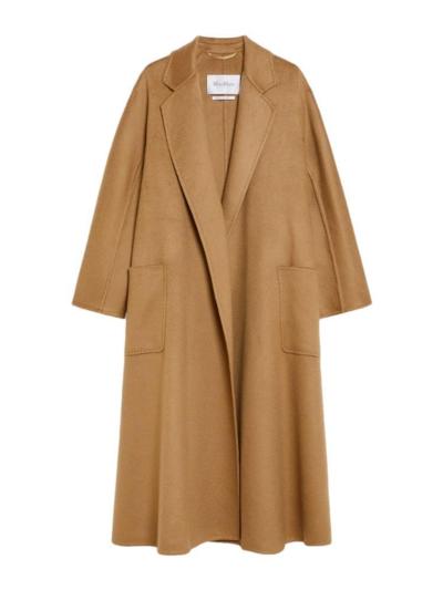 Made in Italy camel wool coat for resellers, Italian manufacturer
