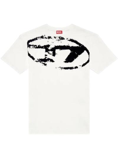 White Diesel T-shirt for resellers made in Italy