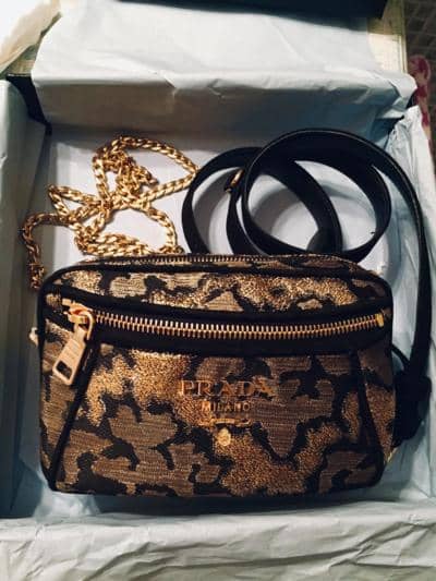 RIGLAM - Prada Gold Pochette