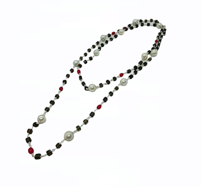 ROMANORE - COLLAR CUARZO Y PERLAS 