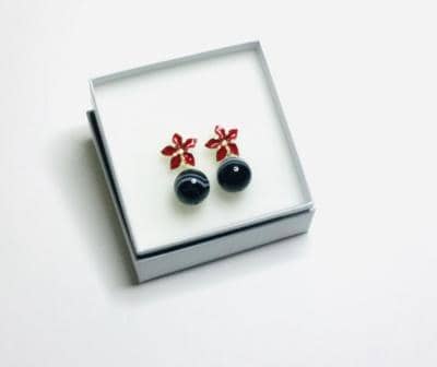 ROMANORE - MEXICAN AGATE EARRINGS