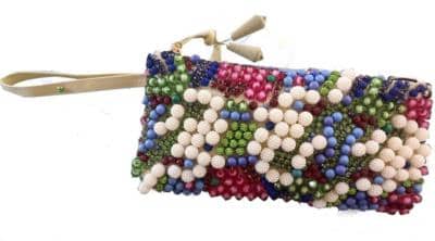 MADDIBLUES - JEWEL BAG  HAND EMBROIDER
