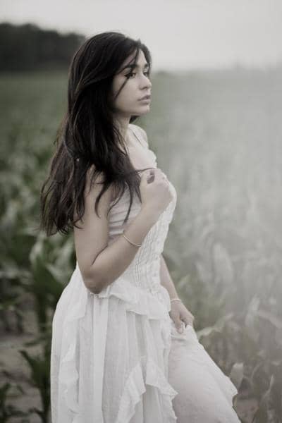 MADDIBLUES - LONG DRESS WITH FRILL 