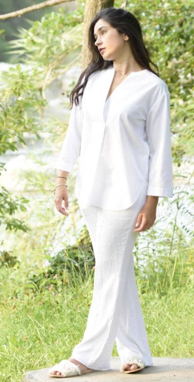 MADDIBLUES - COTTON POPLIN SHIRT