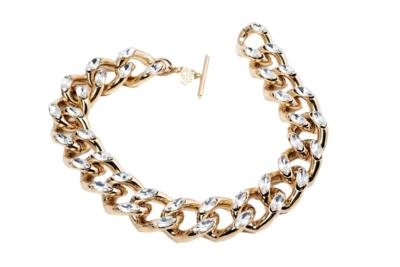 RVZ LUXURY - Bolsos cruzados con cadena y cuello redondo 