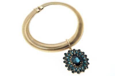 RVZ LUXURY - Gargantilla de cuello de cisne con dai 