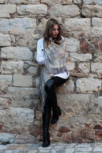 SCARF DESIGN - Bufanda de lana 