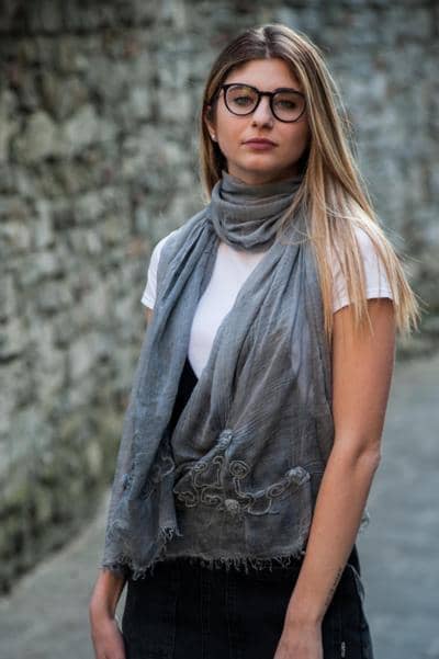 SCARF DESIGN - Bufanda de lana 