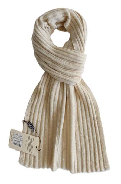 SECOM - bufanda acanalada unisex 