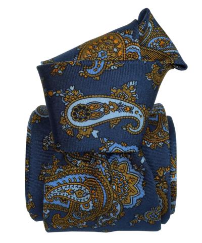 Cravatta in seta paisley Made in Italy per rivenditori