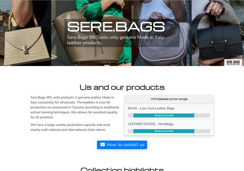 Showroom SERE.BAGS
