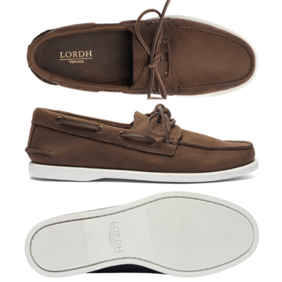 MATT SHOES - Nubuck Boat Shoes