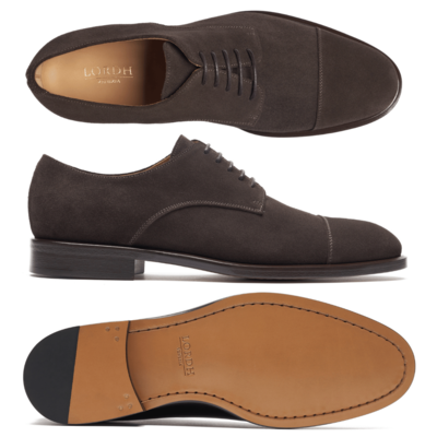 MATT SHOES - Elegante Derby in pelle scamosciata 