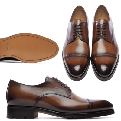 Italian leather shoes for resellers, handcrafted excellence.