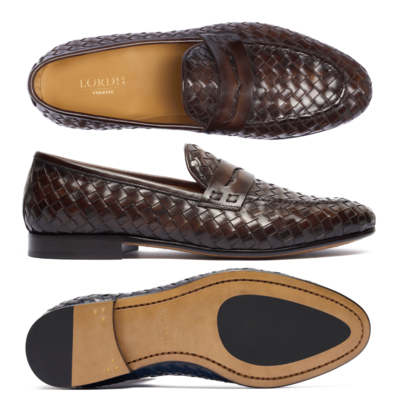 MATT SHOES - Patina Woven Loafers