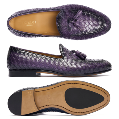 MATT SHOES - Patina Woven Loafers
