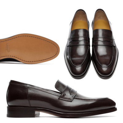 MATT SHOES - Patina Leather Loafers