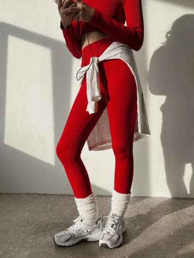 SIAWEAR - LEGGINGS WITH RIBS 