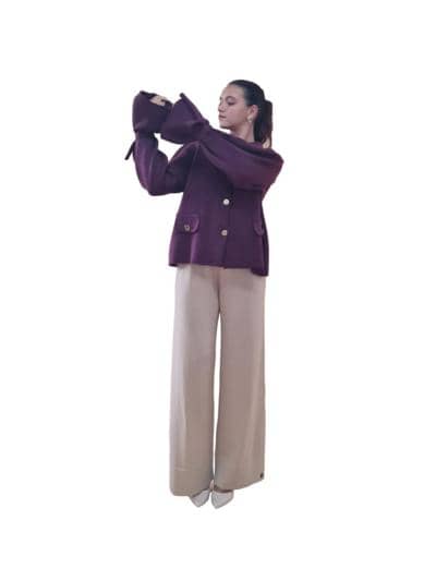 SILENZIO - Wide-leg trousers