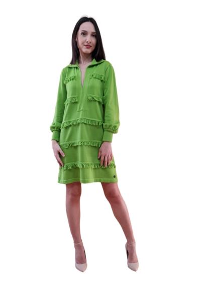 SILENZIO - Fringed mini dress