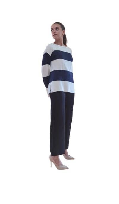 SILENZIO - Two-coloured shirt