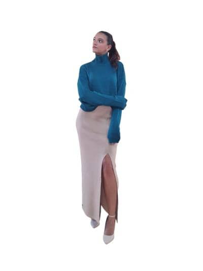 SILENZIO - Long skirt with slit