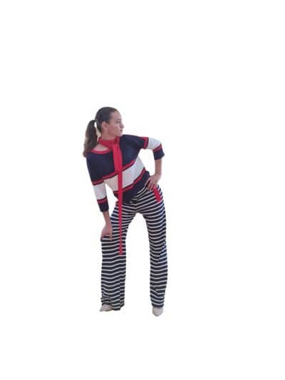 SILENZIO - Striped jersey 3 colours