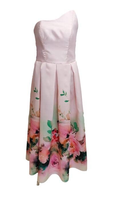 SINANI - Abito da sera floreale 