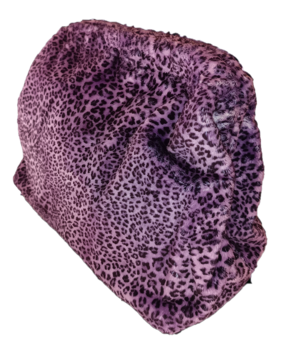 STRATO LIMITE - Clutch Violeta Leopardo 