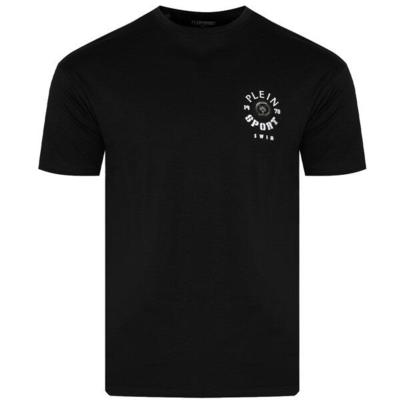 Black Plein Sport T-shirt, Made in Italy, for resellers