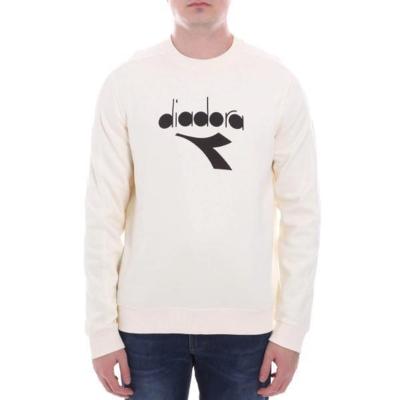 Italian Diadora sweatshirt for resellers white cotton