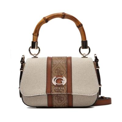 Italian wholesale Guess handbag with bamboo handle for resellers