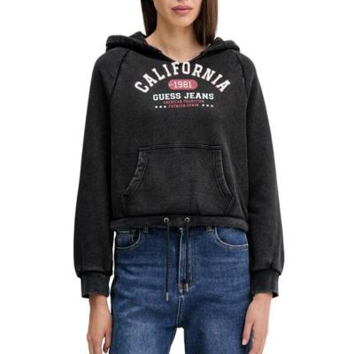 Schwarzer Hoodie Großhandel Made in Italy für Wiederverkäufer