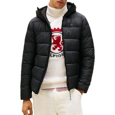 Schwarze Steppjacke für Wiederverkäufer, italienischer Hersteller Großhandel