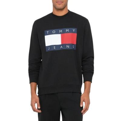 Black Tommy Jeans sweatshirt wholesale Italian manufacturer