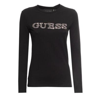 Black Guess long sleeve shirt Italian manufacturer for resellers