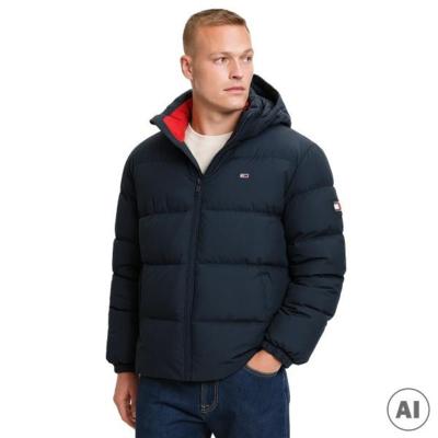 Italienische Herren-Winterjacke marineblau, für Wiederverkäufer