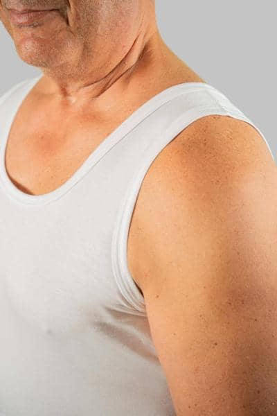 SUPERSIZE - Regata Branca Clássica 100%co 