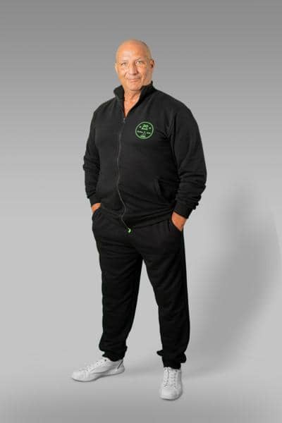 SUPERSIZE - tuta in cotone elastico 