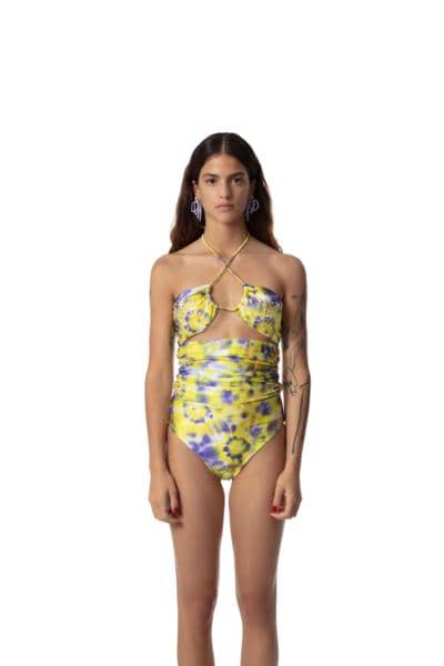TIARE' BEACHWEAR - BIKINI ESTAMPADO CON RIN 