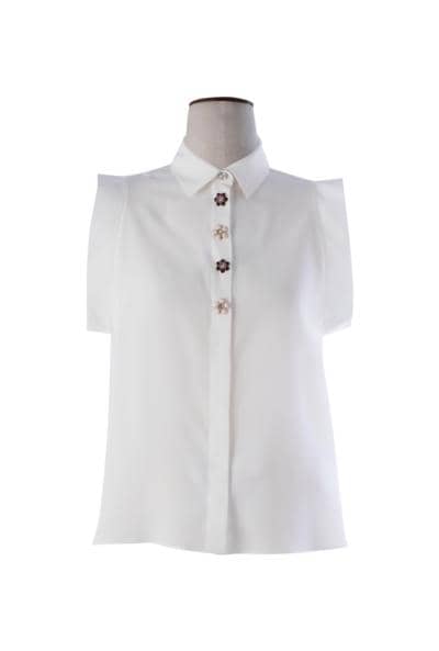 VELVET - CHEMISE À MANCHES COURTES 