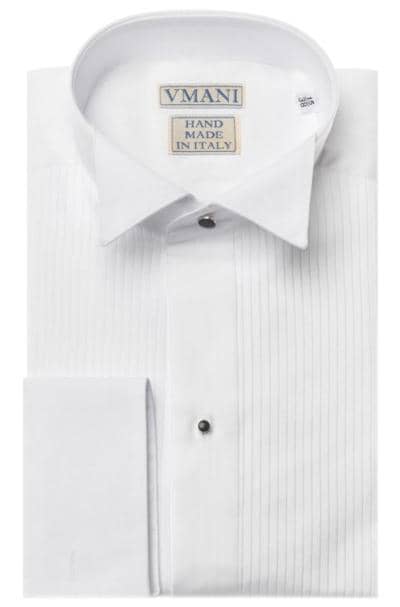 VMANI - Plissee Smoking Shirt