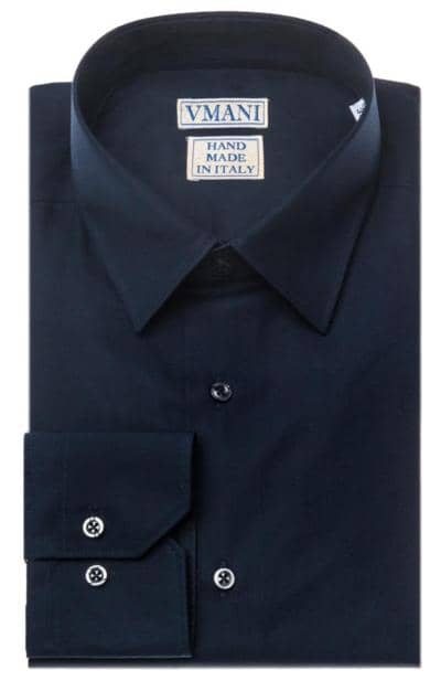 VMANI - Italienisches Baumwollhemd
