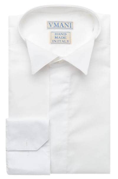 VMANI - Klassisches Smokinghemd